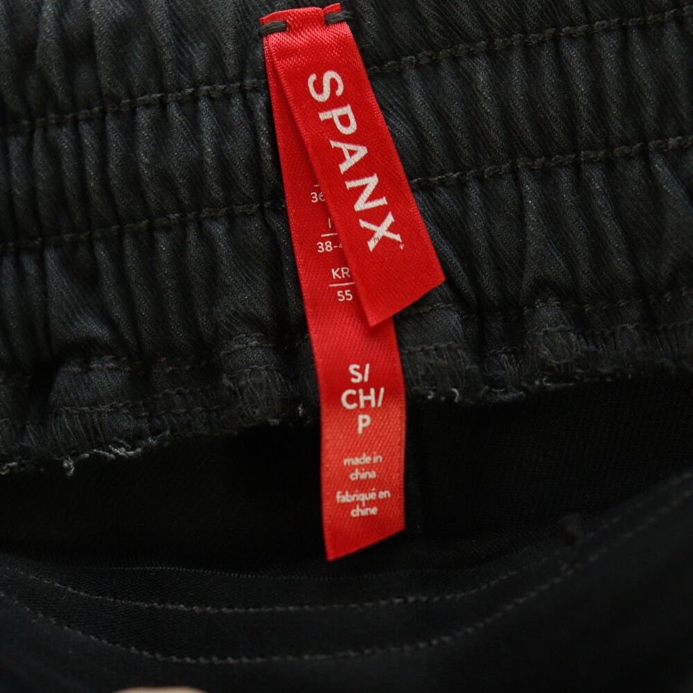 SPANX Stretch Twill Cargo Jogger Pants Zip Ankle size Small - Picture 5 of 5